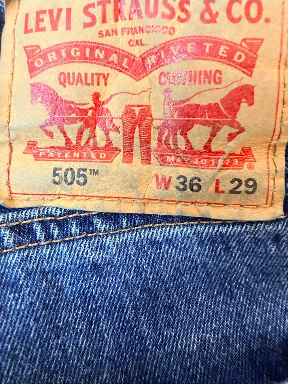 Levi's Men's Classic Indigo Relaxed Jeans